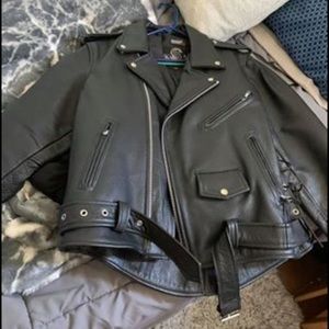 Leather jacket